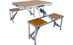 Bo-Camp Picknicktisch Bambus Klappbar 4 Personen