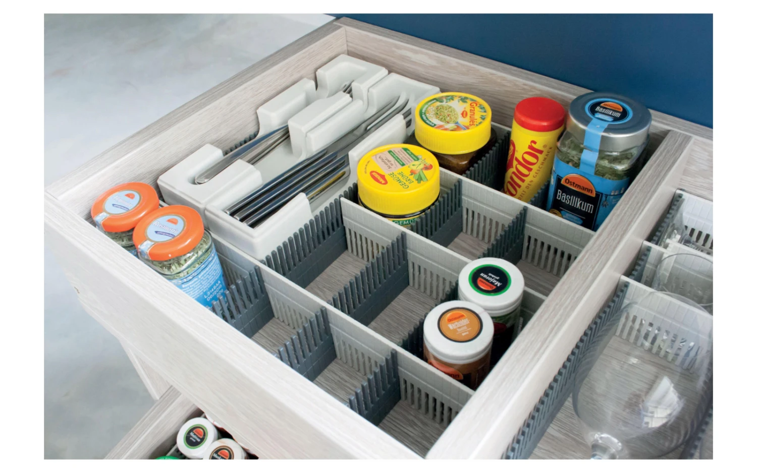 Purvario Pure Light Edition Stauleisten Set Für Schubladen 8 Stück 3 Purvario Pure Light Edition Stauleisten Set Für Schubladen 8 Stück – Bild 3