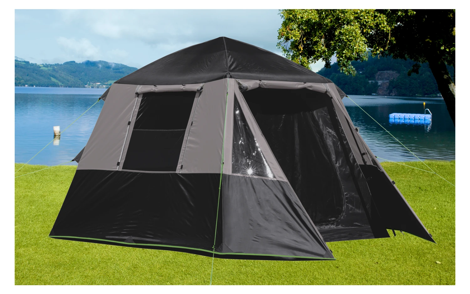 Berger Faltzelt Milano 4 – Leichtes Familienzelt Mit Komfortabler Schlafkabine Und Moskitonetzen Für 4 Personen 1 Berger Faltzelt Milano 4 – Leichtes Familienzelt Mit Komfortabler Schlafkabine Und Moskitonetzen Für 4 Personen