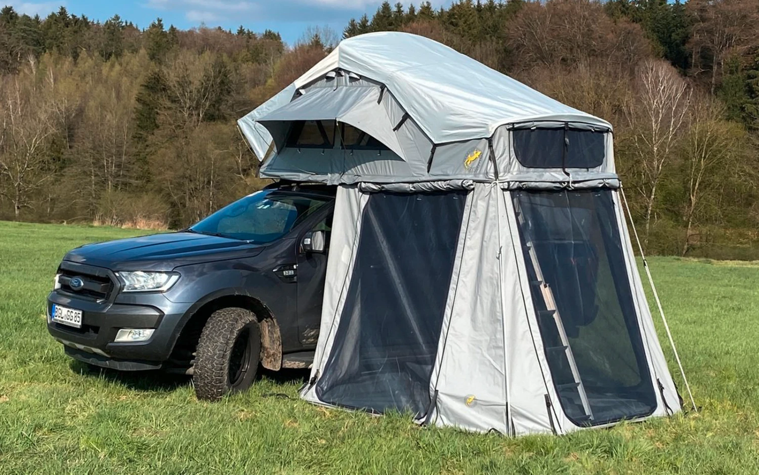 Gordigear Daintree Dachzelt Inkl. Vorzelt 1 Gordigear Daintree Dachzelt Inkl. Vorzelt