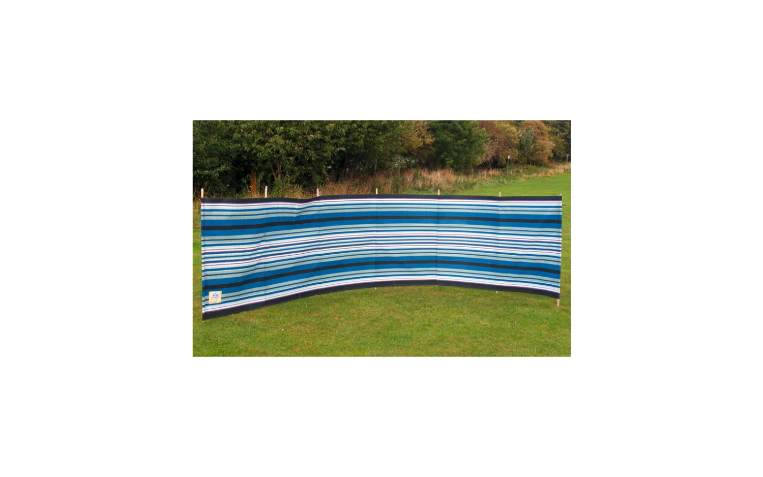 Blue Diamond Gestreifter Windschutz 5,4 X 1,22 Meter 7 Blue Diamond Gestreifter Windschutz 5,4 X 1,22 Meter – Bild 7