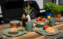 Berger Kynne Polypropylen Geschirr-Set 16-tlg. Für 4 Personen -Berger Geschaft 1136967 6797265