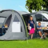 Berger Aufblasbares Vorzelt Touring Easy Air Mit Festen Boden Für Campingbus