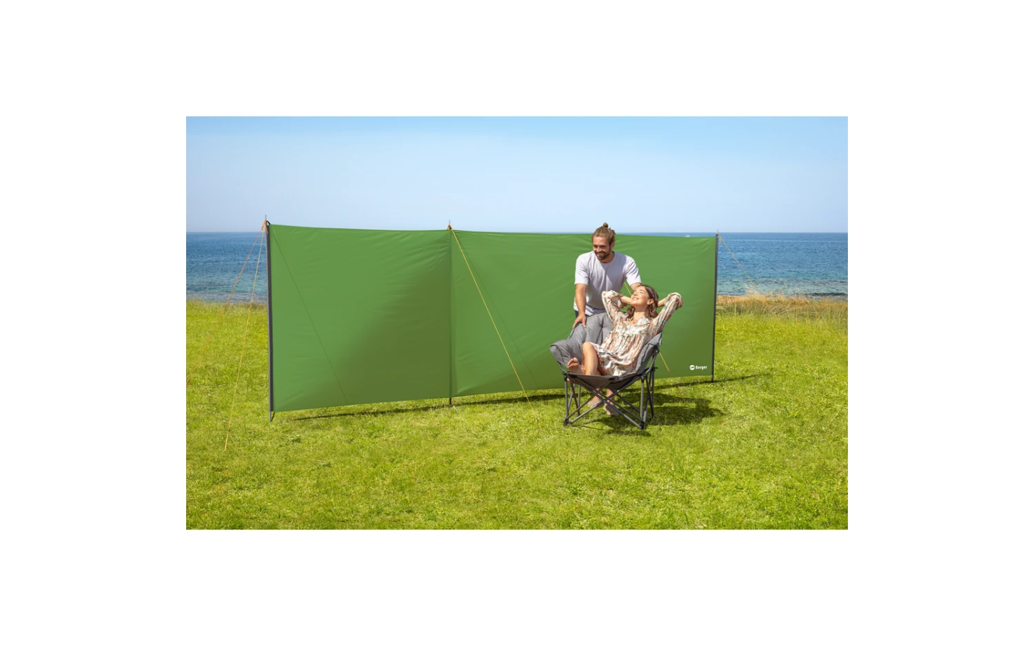 Berger Screen Windschutz Länge 500 Cm 2 Berger Screen Windschutz Länge 500 Cm – Bild 2