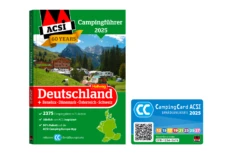 ACSI Campingführer Deutschland / Benelux / Dänemark / Österreich / Schweiz 2025 Mit CampingCard Ermäßigungskarte