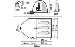 Berger Easy Rock 3 Kuppelzelt Mit Stehhöhe Und Großem Vorraum Für 3 Personen 23 Berger Easy Rock 3 Kuppelzelt Mit Stehhöhe Und Großem Vorraum Für 3 Personen -Berger Geschaft 1223149 7192006