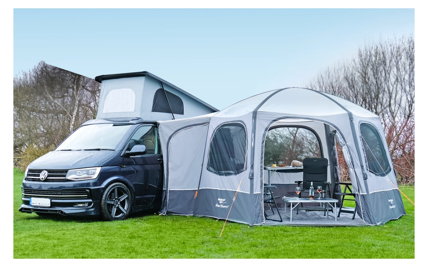 Vango Airhub Hexaway II Aufblasbares Busvorzelt 1 Vango Airhub Hexaway II Aufblasbares Busvorzelt