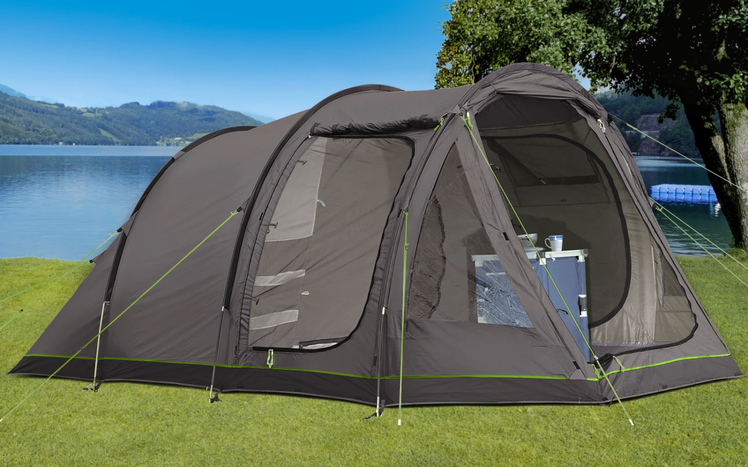 Berger Tunnelzelt Campo 4 – Praktisches Familienzelt Mit Optimaler Belüftung Für 4 Personen 1 Berger Tunnelzelt Campo 4 – Praktisches Familienzelt Mit Optimaler Belüftung Für 4 Personen