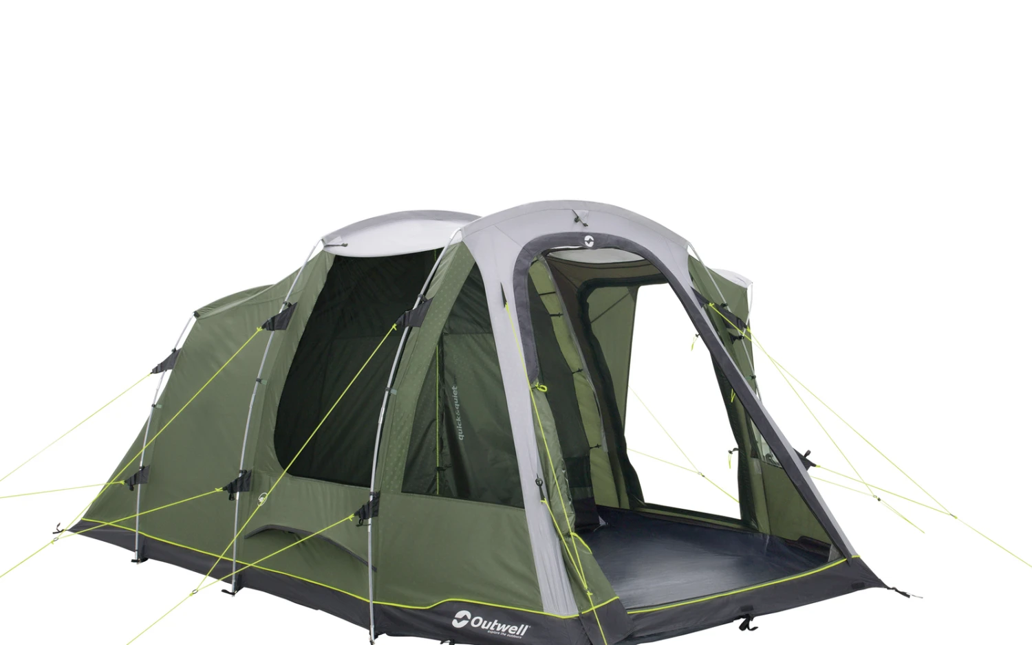 Outwell Blackwood 4 Dreiraum Tunnelzelt Grün Für 4 Personen 1 Outwell Blackwood 4 Dreiraum Tunnelzelt Grün Für 4 Personen