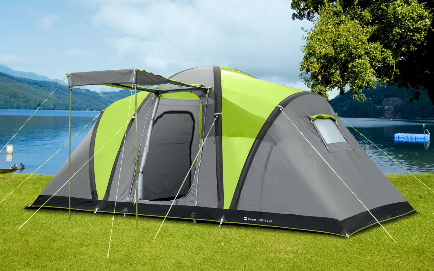 Berger Zelt Liberty 4 Air Familienzelt Für 4 Personen 6 Berger Zelt Liberty 4 Air Familienzelt Für 4 Personen – Bild 6