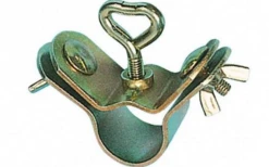 Berger Eck-Rohrschelle Gold 2er Set