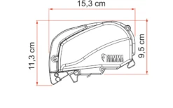 Fiamma F80s Markise Deep Black / Royal Grey -Berger Geschaft 1276642 7387417