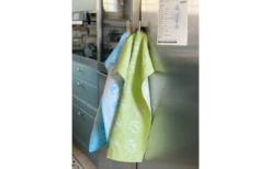 VW Collection T1 Bulli Geschirrtuch 2er Set Rot/Blau 70 X 50 Cm -Berger Geschaft 1326640 7617871