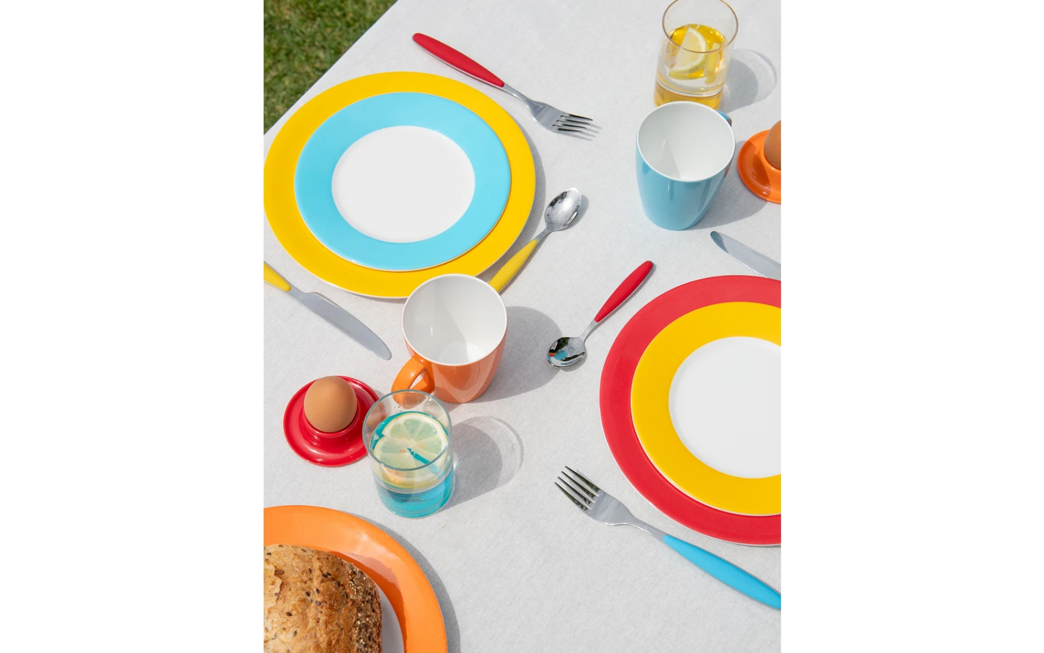 Gimex Colour Line Rainbow Besteck 16 Teilig 2 Gimex Colour Line Rainbow Besteck 16 Teilig – Bild 2