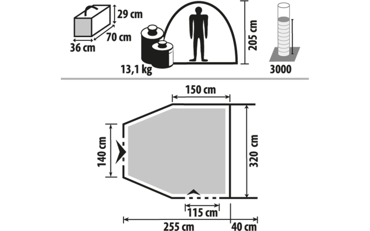 Berger Aufblasbares Vorzelt Touring Easy Air Mit Festen Boden Für Campingbus 2 Berger Aufblasbares Vorzelt Touring Easy Air Mit Festen Boden Für Campingbus – Bild 2