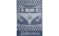 VW Collection T1 Bulli Geschirrtuch 2er Set Rot/Blau 70 X 50 Cm -Berger Geschaft 1362670 7796767