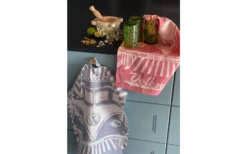 VW Collection T1 Bulli Geschirrtuch 2er Set Rot/Blau 70 X 50 Cm -Berger Geschaft 1362673 7796776