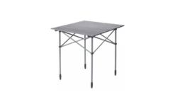 Berger Alu CampingtischVelino Mit Rollplatte 70 X 70 Cm