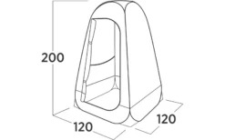 Easy Camp Pop-up-Dusch- Und Toilettenzelt Vik -Berger Geschaft 1371937 7856491