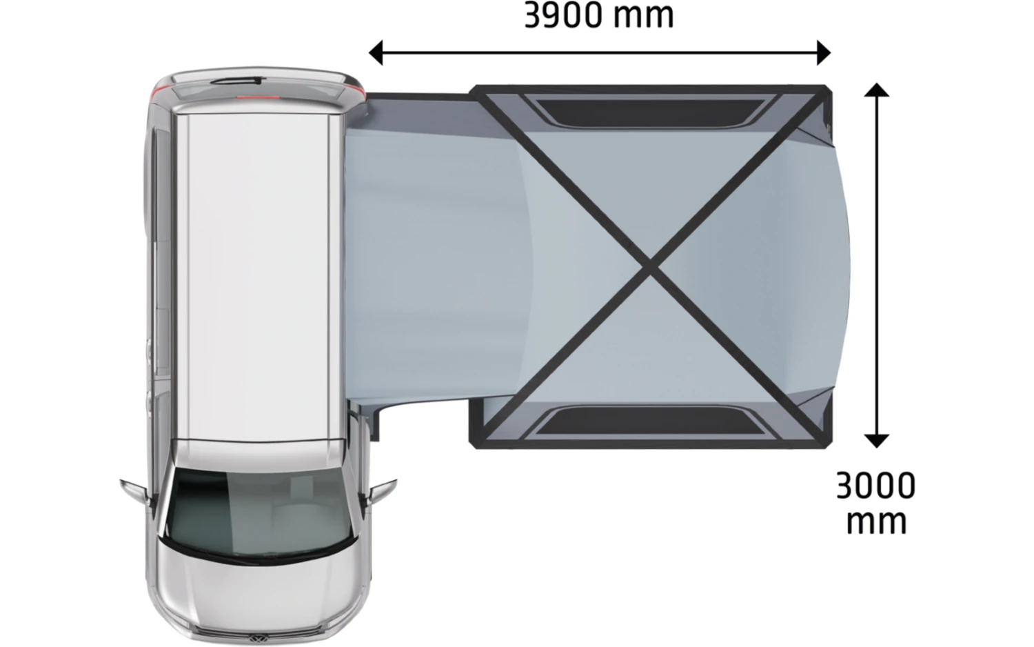 Kampa Cross Air TC Aufblasbares Driveaway Busvorzelt Breite 3 Meter 6 Kampa Cross Air TC Aufblasbares Driveaway Busvorzelt Breite 3 Meter – Bild 6