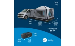 Kampa Cross Air TC Aufblasbares Driveaway Busvorzelt Breite 3 Meter 14 Kampa Cross Air TC Aufblasbares Driveaway Busvorzelt Breite 3 Meter -Berger Geschaft 1372111 7851922