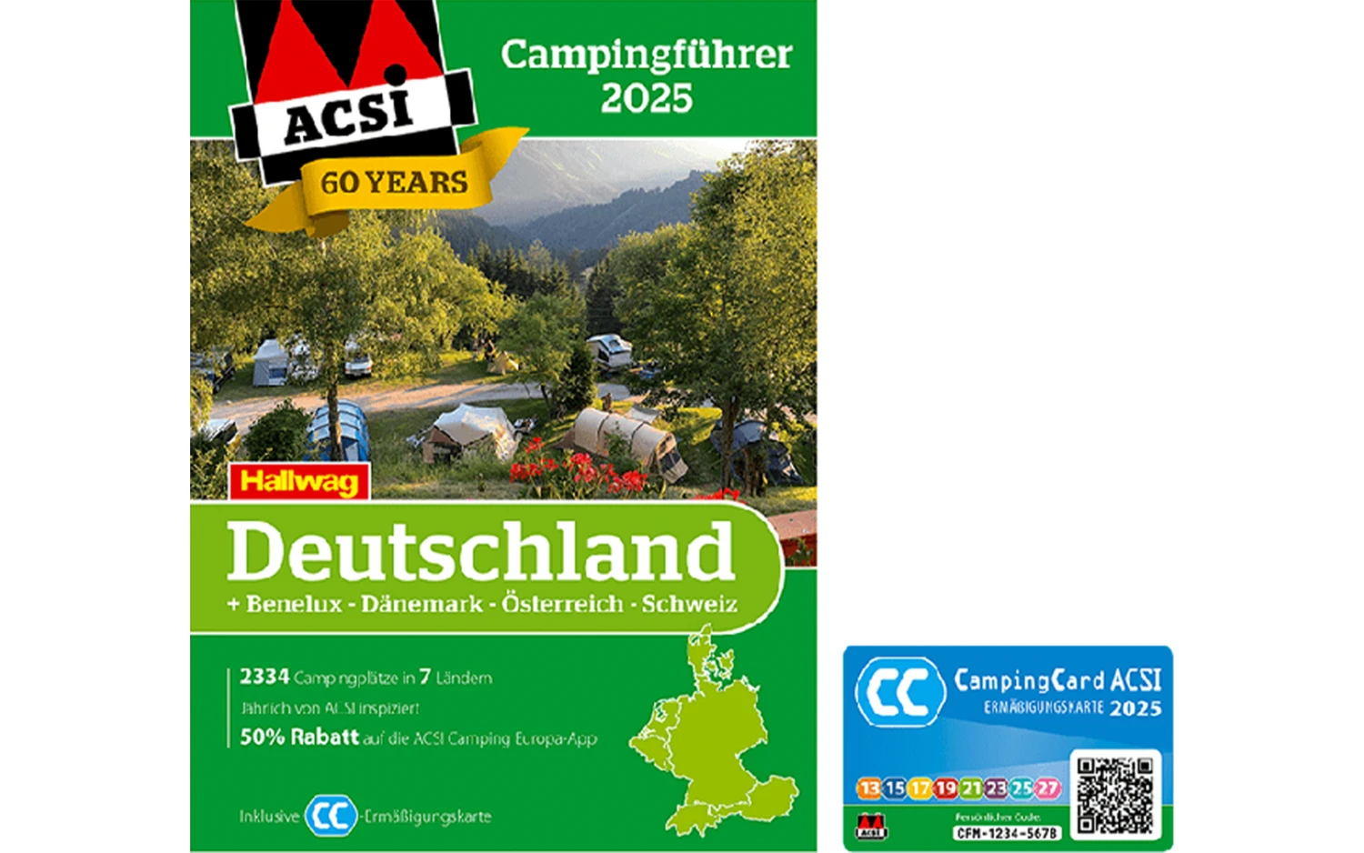 ACSI Campingführer Deutschland / Benelux / Dänemark / Österreich / Schweiz 2025 Mit CampingCard Ermäßigungskarte 4 ACSI Campingführer Deutschland / Benelux / Dänemark / Österreich / Schweiz 2025 Mit CampingCard Ermäßigungskarte – Bild 4