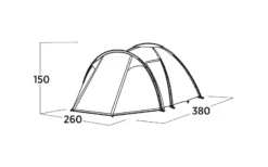 Easy Camp Lomsdal 4 Kuppelzelt Für 4 Personen -Berger Geschaft 1381018 7878892