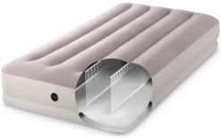 Intex Luftbett Standard Prestige Mid-Rise Mit Integrierter Elektrischer Pumpe 99 X 191 X 30 Cm -Berger Geschaft 1382890 7901248