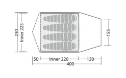 Robens Lago Flex 4 Kuppelzelt Für 4 Personen -Berger Geschaft 1386907 7892524