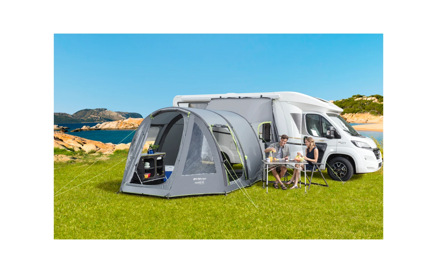 Berger Touring Air XL Reisemobil- / Kastenwagen Aufblasbares Vorzelt Mit Moskitotür Und Fest Eingebauten Boden 1 Berger Touring Air XL Reisemobil- / Kastenwagen Aufblasbares Vorzelt Mit Moskitotür Und Fest Eingebauten Boden