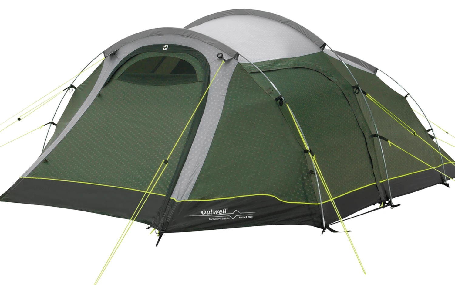 Outwell Earth 4 Plus Tunnelzelt Für 4 Personen Dunkelgrün 1 Outwell Earth 4 Plus Tunnelzelt Für 4 Personen Dunkelgrün