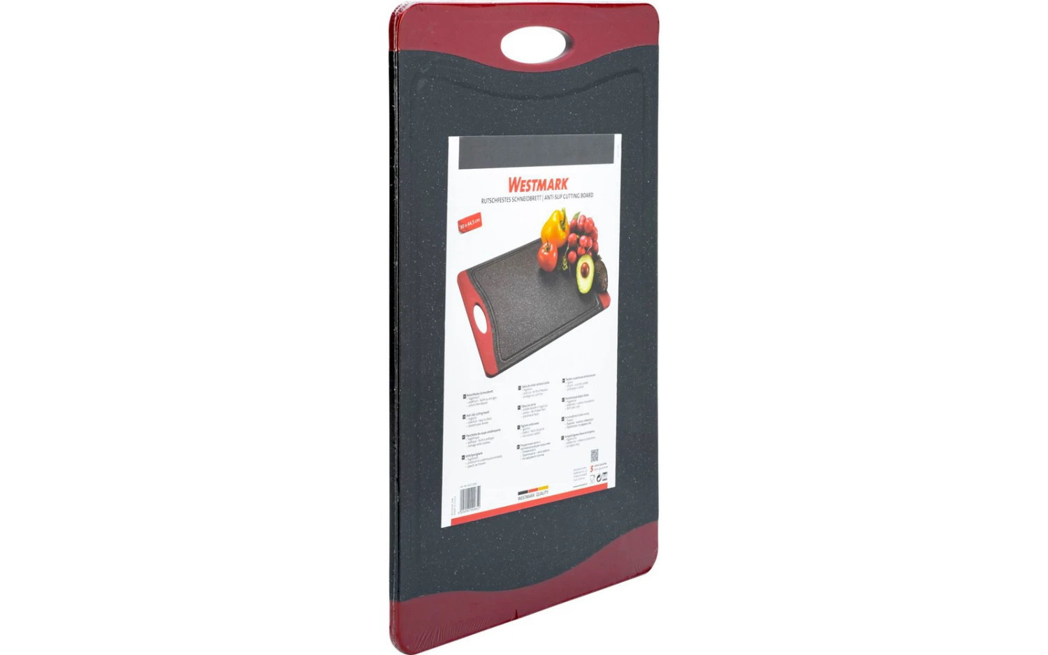 Westmark Schneidbrett Schwarz/rot 17 Westmark Schneidbrett Schwarz/rot – Bild 17