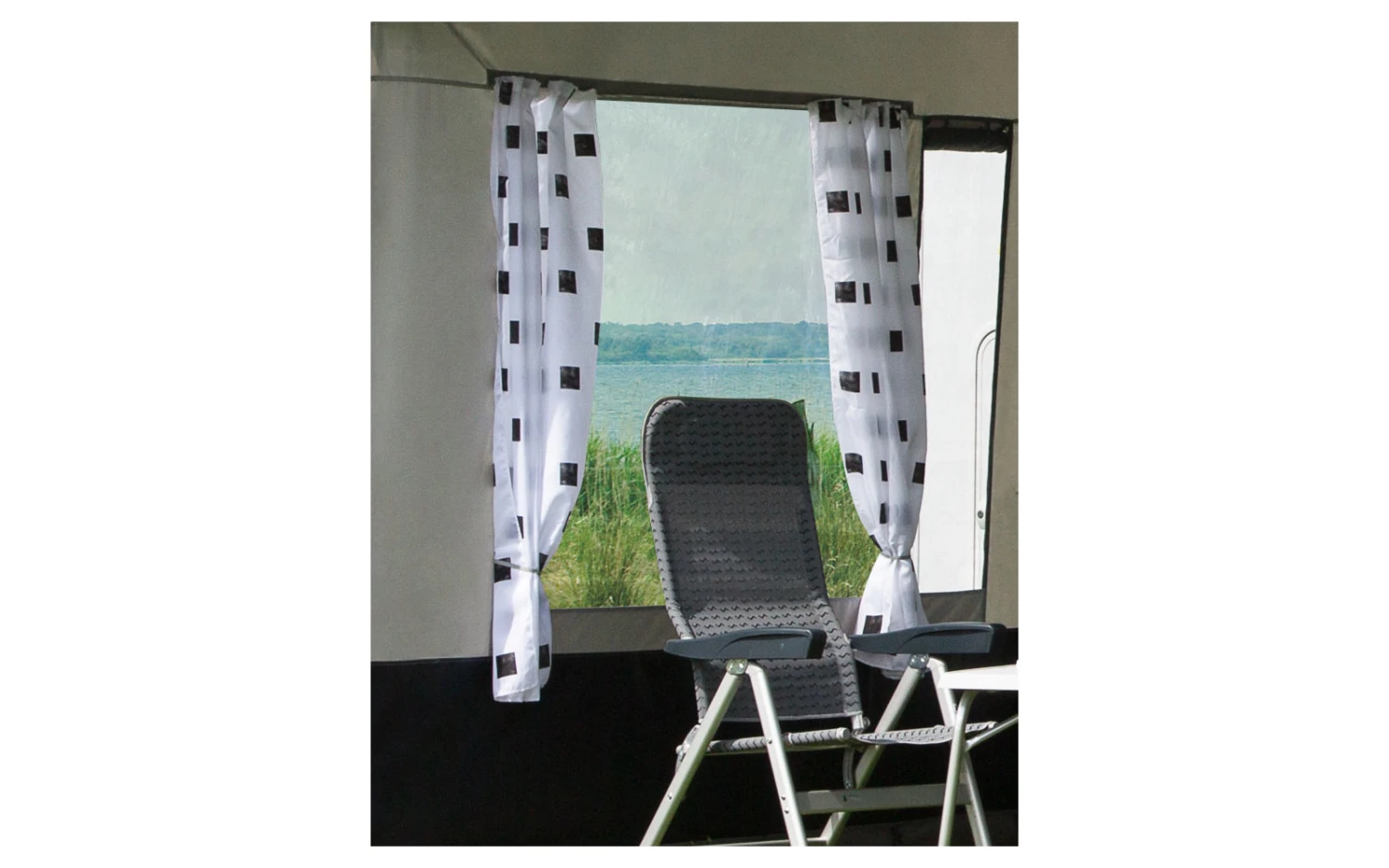 DWT Gardinenset Für Markisenzelt 1 DWT Gardinenset Für Markisenzelt