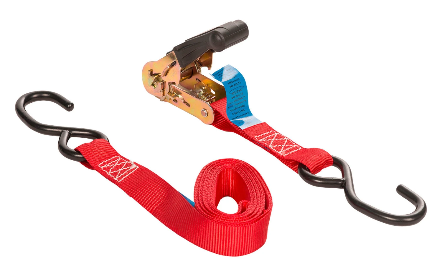 HP Ratschen-Zurrgurt-Set Mit Haken 4 Stück A 3 Meter 2 HP Ratschen-Zurrgurt-Set Mit Haken 4 Stück A 3 Meter – Bild 2