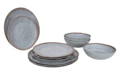 Bo-Camp Halo Geschirr-Set Melamin 12-tlg.