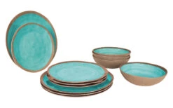 Bo-Camp Halo Geschirr-Set Melamin 12-tlg. -Berger Geschaft 394225 2893241