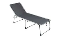 Crespo AL-364 XL Sonnenliege Dunkelgrau
