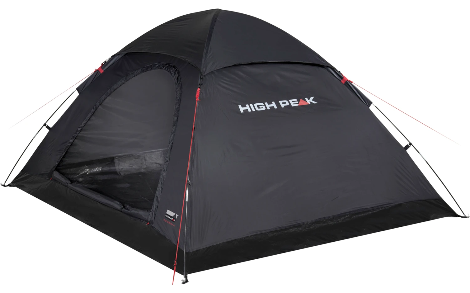 High Peak Monodome XL Freistehendes Einfachdach Kuppelzelt Schwarz Für 4 Personen 1 High Peak Monodome XL Freistehendes Einfachdach Kuppelzelt Schwarz Für 4 Personen