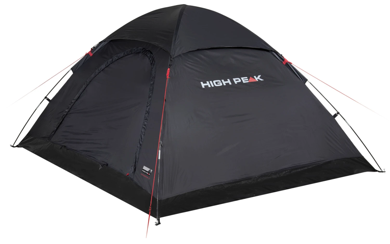 High Peak Monodome XL Freistehendes Einfachdach Kuppelzelt Schwarz Für 4 Personen 2 High Peak Monodome XL Freistehendes Einfachdach Kuppelzelt Schwarz Für 4 Personen – Bild 2