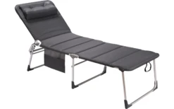 Crespo AL/363 Deluxe Sonnenliege Dunkelgrau