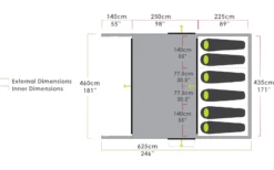 Zempire Pro TXL V2 Für 6 Personen -Berger Geschaft 747773 4999712