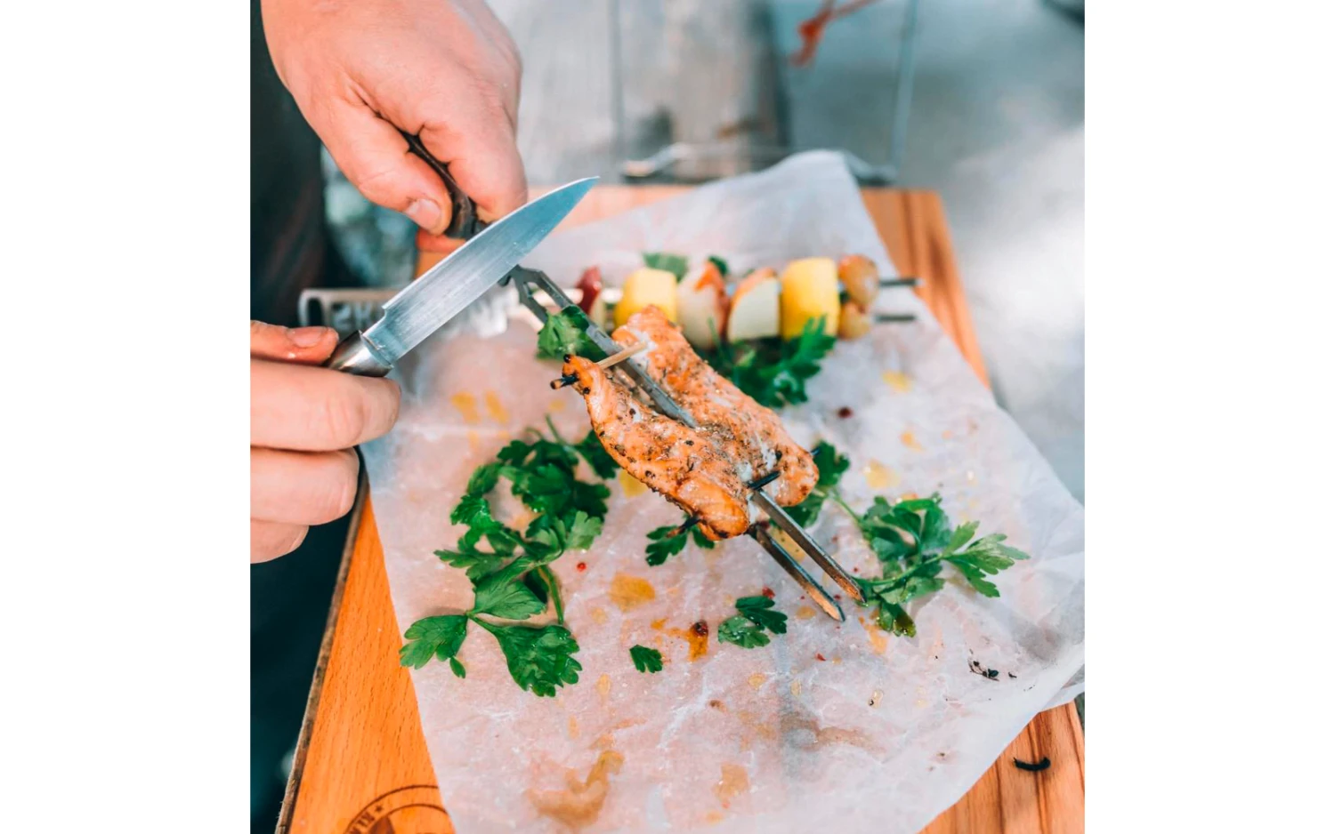 Skotti Grillspieße Pikes Für Skotti Grill 6 Stück / 28 Cm 4 Skotti Grillspieße Pikes Für Skotti Grill 6 Stück / 28 Cm – Bild 4