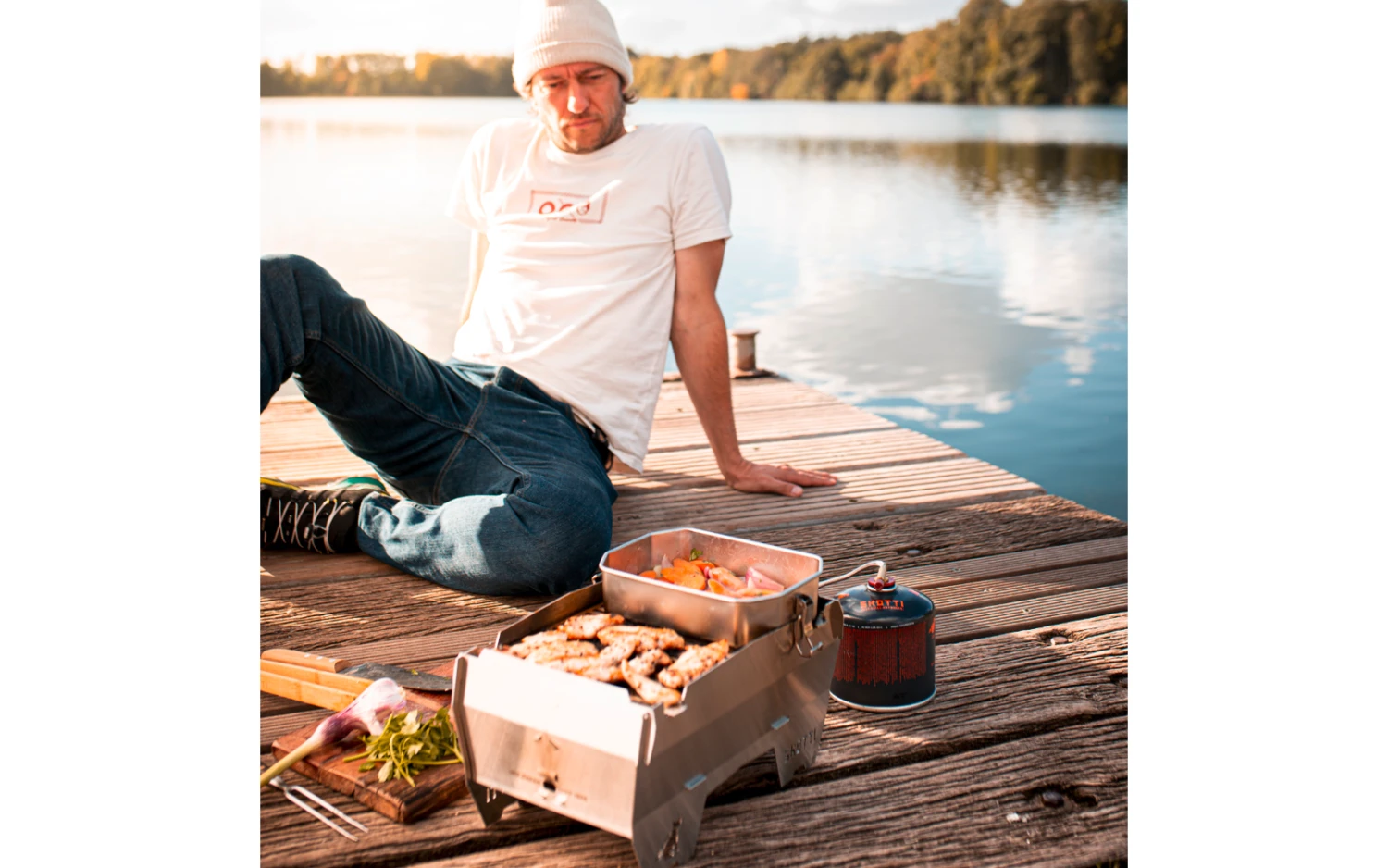 Skotti Mobiler Gasgrill / Kohlegrill Inklusive Tragetasche Und Gasschlauch 9 Skotti Mobiler Gasgrill / Kohlegrill Inklusive Tragetasche Und Gasschlauch – Bild 9