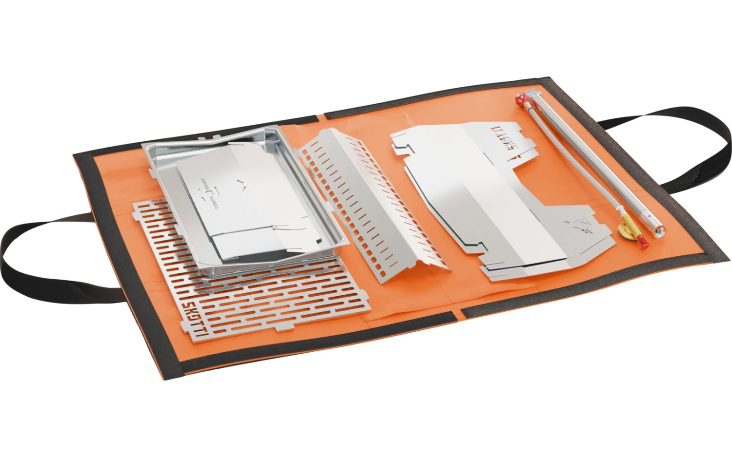 Skotti Mobiler Gasgrill / Kohlegrill Inklusive Tragetasche Und Gasschlauch 10 Skotti Mobiler Gasgrill / Kohlegrill Inklusive Tragetasche Und Gasschlauch – Bild 10