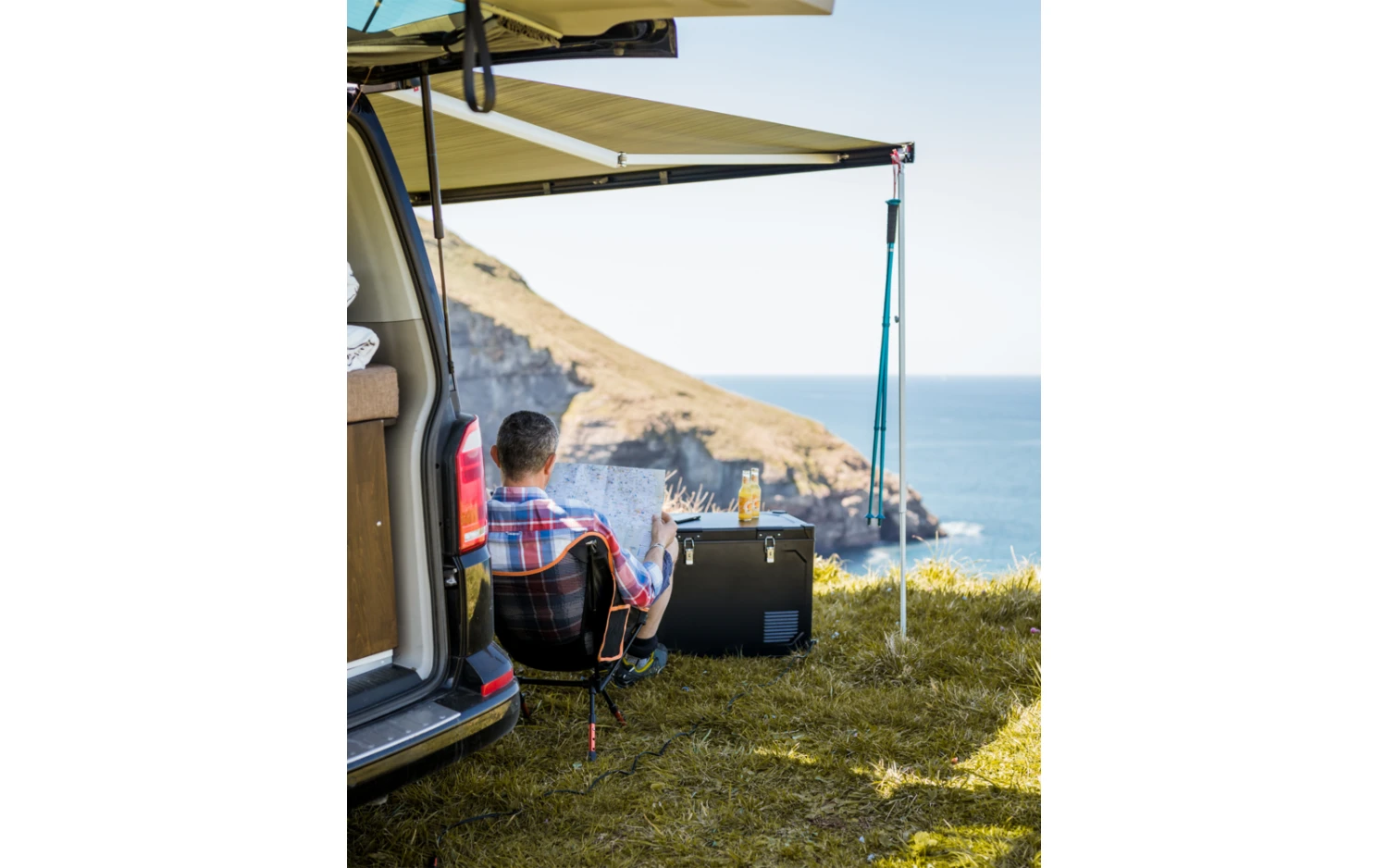 Fiamma F45s Wandmarkise 300 Cm Für VW T5 / T6 / Multivan / Transporter Langer Radstand (Deep Black / Royal Grey) 6 Fiamma F45s Wandmarkise 300 Cm Für VW T5 / T6 / Multivan / Transporter Langer Radstand (Deep Black / Royal Grey) – Bild 6