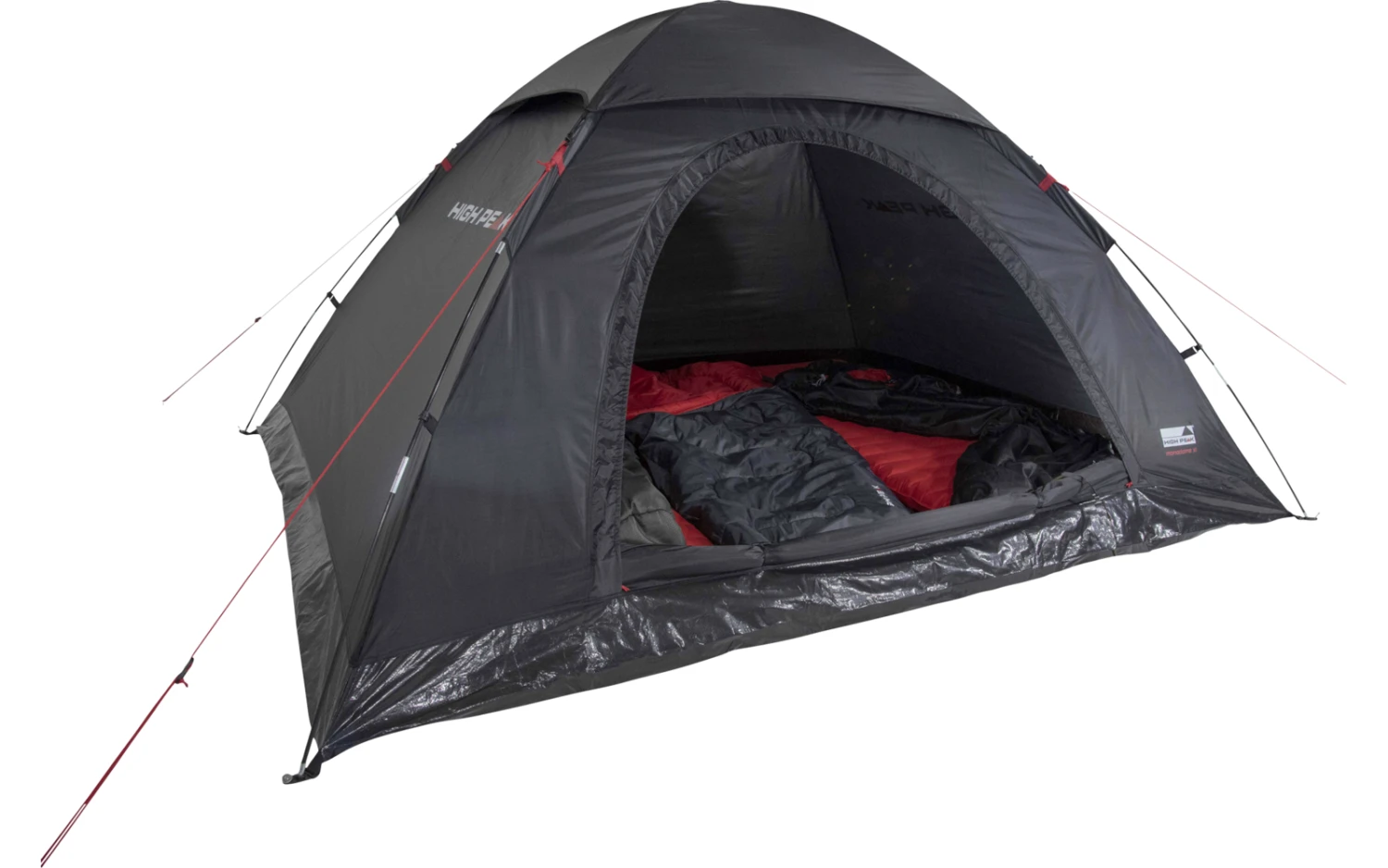 High Peak Monodome XL Freistehendes Einfachdach Kuppelzelt Schwarz Für 4 Personen 3 High Peak Monodome XL Freistehendes Einfachdach Kuppelzelt Schwarz Für 4 Personen – Bild 3