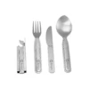 Berger Edelstahl Besteckset Im Etui Mit Dosenöffner Silber 4-tlg.