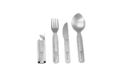 Berger Edelstahl Besteckset Im Etui Mit Dosenöffner Silber 4-tlg.