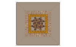 Bent Verbindbarer Teppich Zip Carpet 250 X 250 Cm