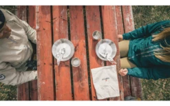 Robens Sierra Steel Meal Set Geschirr-Set 10 Teilig Mit Tellern / Bechern / Besteck -Berger Geschaft 979073 6021626